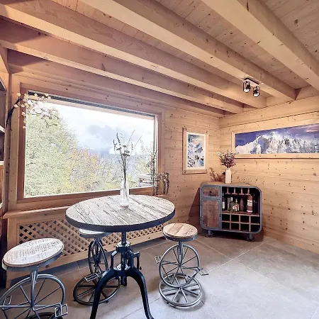 Chalet 4 A Avec Terrasse Et Garage - Fr-1-560-116 Chalet