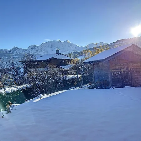 Chalet 4 A Avec Terrasse Et Garage - Fr-1-560-116 Combloux