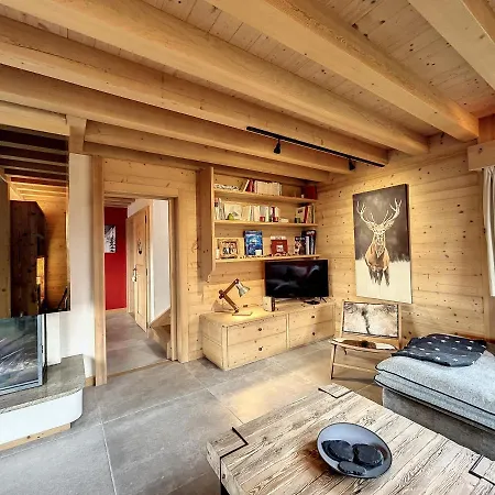 Chalet 4 A Avec Terrasse Et Garage - Fr-1-560-116 Combloux